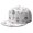 Unisex Cute Car, variant on Vintage Floral Snapback - Unisex Flat Bill Baseball Cap with Full Panel