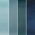 thumbnail image 2 of Phantoscope Designer's Choice Decorative Throw Pillow Bundle Set, Blue Gradient Silky Velvet Series Covers with inserts, 12" x 20", 4 Pack, 2 of 7