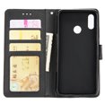 thumbnail image 4 of ForNova 3i/Y5 2019 PU Leather Protective Phone Case with 3 Cards Slots Bracket, 4 of 9