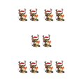 thumbnail image 2 of Destyer 2piece Stable Fixed Reflective Magnets For Car No Damage And Easy To Apply Christmas Decorations Deer 5Set, 2 of 6