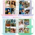 thumbnail image 3 of A5 Kpop Photocard Binder with 30 Pack 4-Pocket Card Pages, 6 Ring A5 Binder Card Collector Album with 240 Card Slots,PU Leather Binder Cover with Magnetic Buckle Closure for Organizing Trading Card, 3 of 4