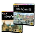 thumbnail image 4 of H&B Oil Colored Pencils Set 72 Color Pre-Sharpened Color Sketch Pencils Art Supplies for Students Adults Artists Drawing Sketching Coloring Books Decoration DIY Projects Present Gift, 4 of 7