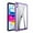Deeppurple, variant on Dteck Transparent Case for iPad Air 11 inch 2024,iPad Air 11 inch 2025 Shockproof Slim Anti-Scratch Case TPU Flexible Frame Clear Hard Acrylic Back Cover for iPad Air 11-in. M2/M3,Transparent