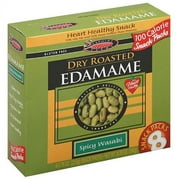 Seapoint Farms Spicy Wasabi Dry Roasted Edamame Packs, 6.35 oz, (Pack of 12)
