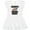 AA-White, variant on Inktastic Mommys Skiing Buddy for Kids Girls Baby Dress