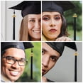 thumbnail image 4 of 6pcs Graduation Cap Topper Photo Tassel Charm 2024 Graduate Memorial Photo Charm Pendant, 4 of 7