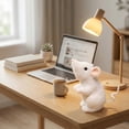 thumbnail image 6 of Giant Realistic Rat Stuffed Toy - Soft Fabric Hamster Plush Decor, Cute Lifelike Mouse Plushie with Tail, Birthday Gift for Animal Lovers 9.8in, 6 of 6