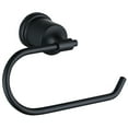 thumbnail image 2 of WOWOW Bathroom Toilet Paper Holder Matte Black Toilet Tissue Holder Wall Mount, 2 of 6