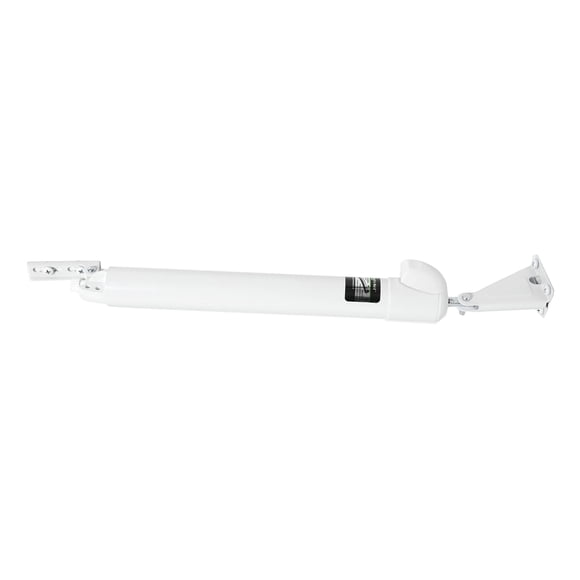 Cierrapuertas Greenstar Touch 'n Hold Smooth Single White