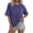 Purple, variant on Oversized T Shirts for Women Cotton Vintage Acid Wash Tees Baggy Shirts Trendy Casual Tops