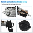 thumbnail image 5 of Unique Bargains Door Lock Cylinders Ignition Switch w/ Keys 7C3Z-1521990-A 1L3Z-11582-A for Ford E150 E250, 5 of 6