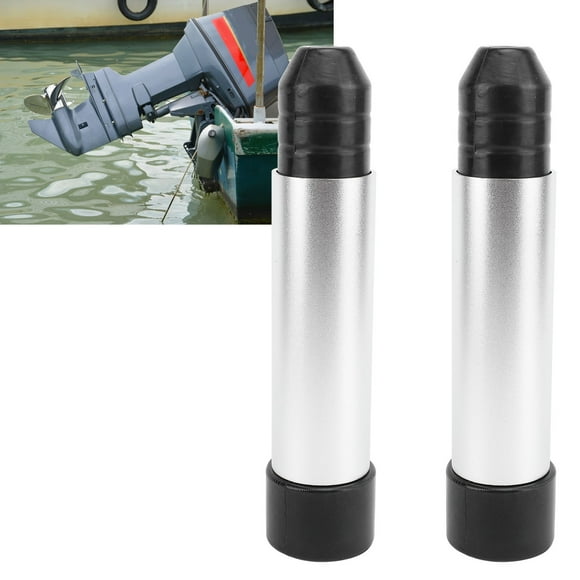 Boat Transom Saver, Outboard Transom Saver Aluminum Alloy Rubber Boat Motor Transom Support for Outboards Motor, Boat Motor Support, Boat Accessories, Easy Installation