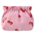 thumbnail image 2 of sunsanly Lipstick Bag Waterproof Floral Print Metal Spring Opening Portable Lightweight Commute Travel Makeup Bag Earphone Key Stoarge Pouch Cosmetic Bag, 2 of 8