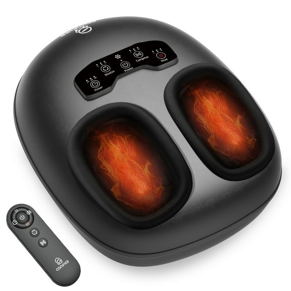 Shiatsu Foot Massager with Heat, COMFIER Feet Massage Machine for Neuropathy Plantar Fasciitis, Size 14