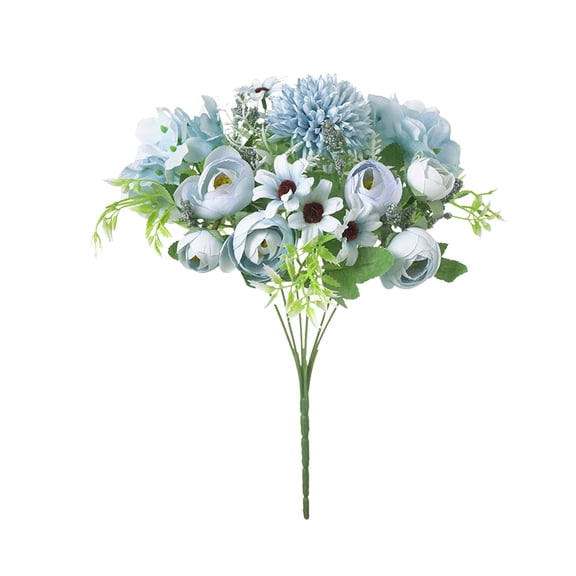 Yakvarog Fake Flowers Realistic Artificial Peony Flowers Artificial Flowers Silk Faux Flowers Bouquets for Home Wedding Party Garden Gifts Valentines Bouquet Bridal Decor