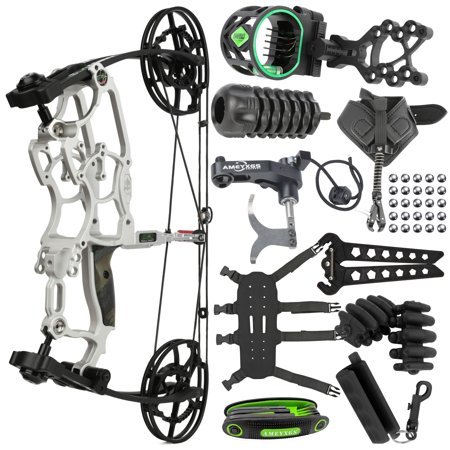 limaity Dual-Use Compound Bow Set Steel Ball 30-70LBS Adjustable Archery Hunting