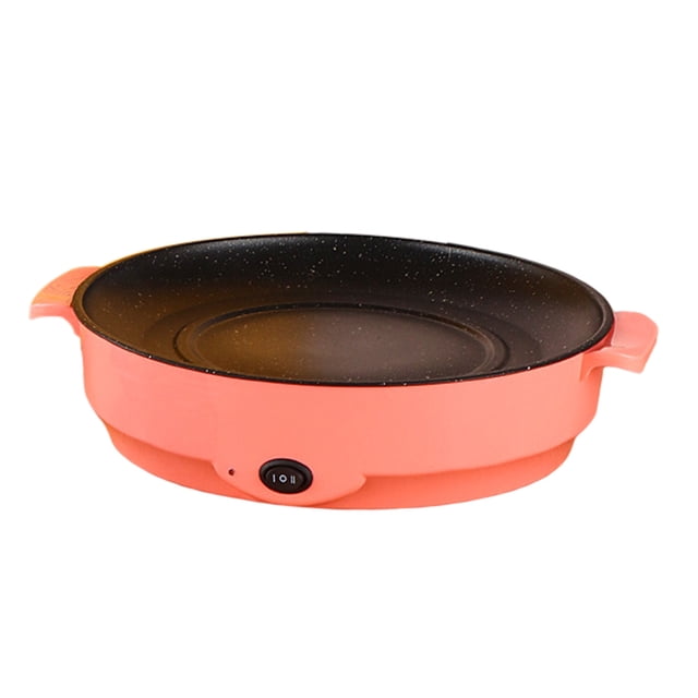 BNNG Electric Smokeless Indoor Grill w/Non-Stick Cooking Surface Customized BBQ, Multi-Function Grill Pan Electric Grill Pan Grill Electric Barbecue Grill