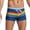 Dark Blue, variant on Miqool Men's Athletic Swim Jammers Square Leg Quick Dry Compression Swim Briefs Swimsuit UPF 50+ Training Swim Shorts Swim Trunks Swimwear