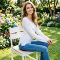 thumbnail image 5 of Square Seat Cushions 15.7X15.7", Soft Chair Pads With Ties For Indoor/Outdoor Use, Solid Color Comfort For Stools & Dining Chairs, 5 of 5