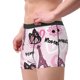 thumbnail image 2 of Fotbe Eiffel Tower and Butterflies Calzoncillos Tipo Boxer con Bolsa de Soporte Total para Hombre, X-Temp Fresco, Transpirable y de Secado Rápido-X-Large, 2 of 5