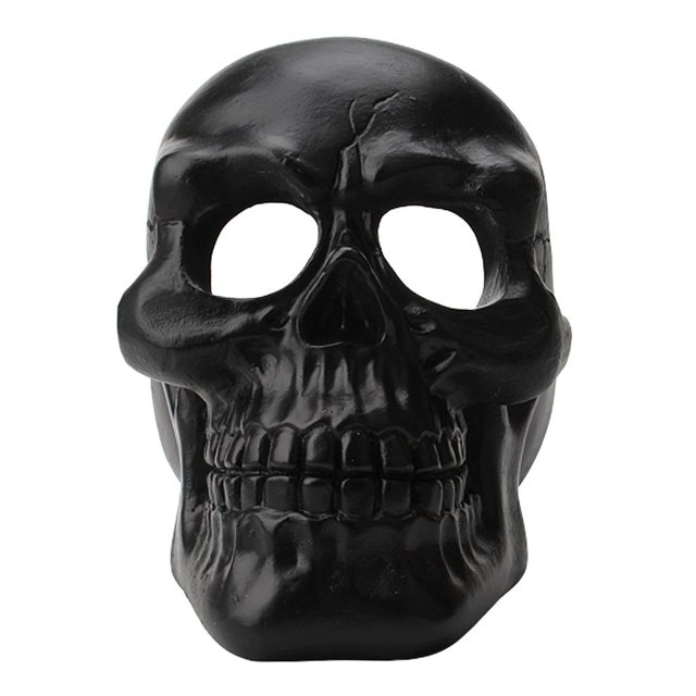 de de simulación, soporte para s, decoración para fiesta de Bar de Halloween, negro perfke Cenicero estilo cabeza de esqueleto