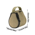 thumbnail image 3 of Xihbxyly Bolsa de Camping para Exteriores, Lona Gruesa, Cierre de Cremallera de Nailon, Acolchado, Organizador Versátil para Picnic, Senderismo y Viajes, 12 X 11 X 10 Cm., 3 of 6