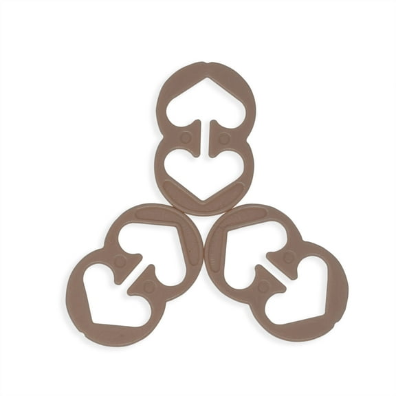 Razor Clips Bra Strap Clips Made in the USA Racer Back Conceal Straps (Beige)