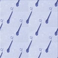 thumbnail image 1 of Ahgly Company Machine Washable Indoor Square Transitional Lavender Blue Area Rugs, 5' Square, 1 of 7