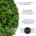 thumbnail image 3 of 3rd Street Inn 15" Artificial Jasper Lighted Topiary Ball - 1 Pack, 3 of 6