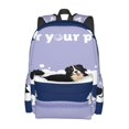 thumbnail image 2 of Kdxio Bernese Mountain Dog Sitting Bath Tub Print Backpack for Students Travel Hiking with Large Capacity Lightweight Design Adjustable Straps and Multi-Pockets, 2 of 8