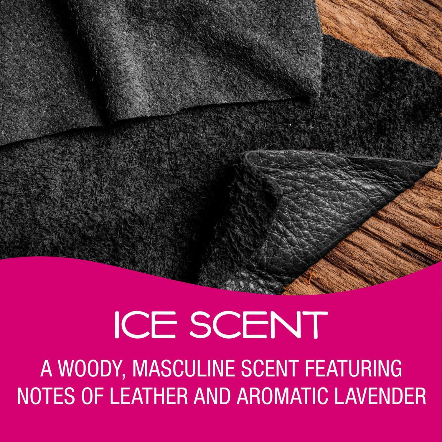 Assainisseur d’air en papier California Scents (parfum Givre, emballage de 4 Assainisseur d’air en papier (