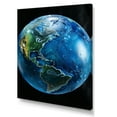 thumbnail image 2 of Designart "Blue Planet Earth III" Earth Wall Decor, 2 of 5