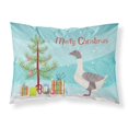 thumbnail image 1 of Carolines Treasures BB9268PILLOWCASE Buff Grey Back Goose Christmas Fabric Standard Pillowcase, 1 of 2