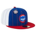 thumbnail image 3 of Men's-New Era  Royal Chicago Cubs Pinstripe 59FIFTY Fitted Hat, 3 of 6
