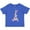 Royal Blue, variant on Inktastic Eiffel Tower in Paris with Flowers and Pink Banner Boys or Girls Toddler T-Shirt