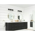 thumbnail image 6 of Aiwen 3 Light Wall Lamp Matte Black Wall Sconce Farmhouse Porch Sconce Lighting with Clear Glass Shade, 6 of 10