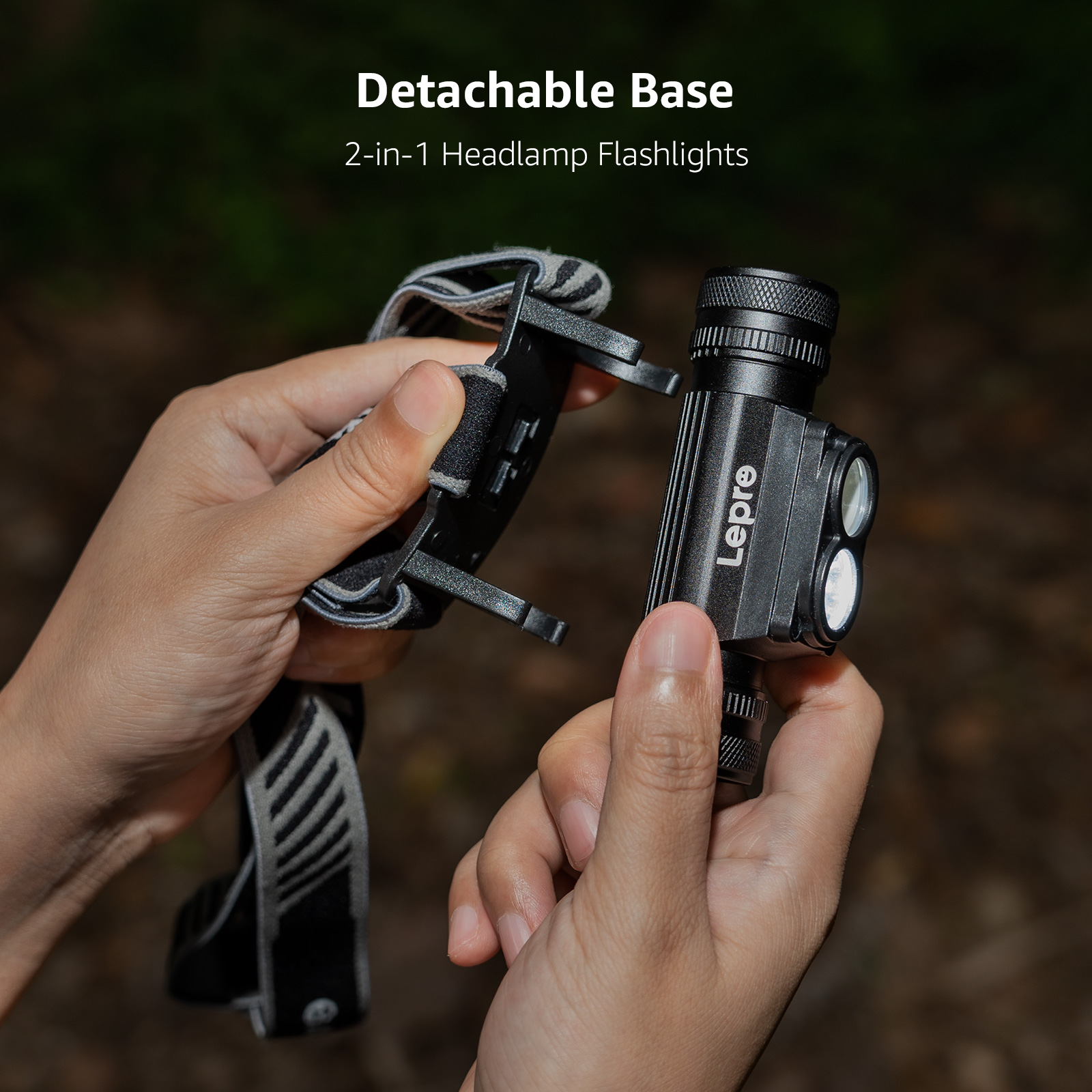 Lepro 1000 Lumen LED Rechargeable Headlamp photo 5