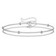 thumbnail image 3 of Xiao Hua Pulsera de oro para mujer, joyería de pulsera de oro para mujer, pulsera de doble capa, 2 piezas/juego, 3 of 5