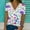 Purple, variant on Alllist Floral Womens Tops Clearance Under $10 Short Sleeve V-Neck T-Shirts Blouse for Women