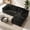 Facing Right-Black, variant on 108" Cloud Sectional Couch, Compressed Modular Sectional Sofa with Deep Seat, 3-Seat Corduroy Boneless Couche, L-Shaped Sectional Couches for Living Room, Right Facing Chaise, Black