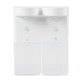 thumbnail image 4 of Dispensador automático de jabón doble, dispensador automático de jabón para platos, montado en la pared, espuma, 4 of 9