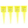 thumbnail image 6 of TEHAUX 4-Pack Outdoor Plastic Rain Gauge, Accurate Yellow Rainfall Measuring Device for Garden, Yard, and Weather Monitoring, 6 of 8