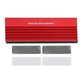 thumbnail image 2 of M.2 Heatsink, Aluminum Alloy SSD Cooler for 850 860 960 970 EVO, PRO, NVMe 2280, with Thermal Silicone Pad, 2 of 7