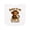 AA-White, variant on Inktastic Born to Be Wild Adorable Monkey Baby Terry Cloth Bib