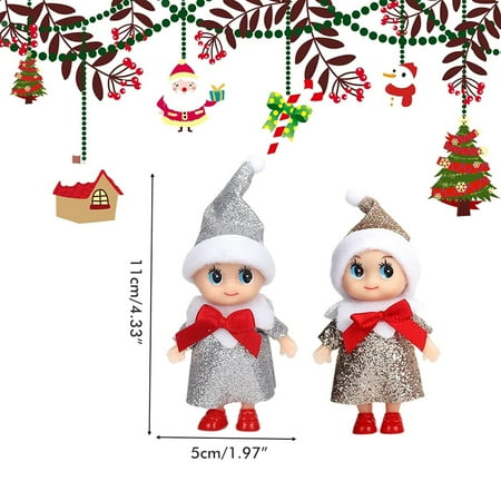 Poupée Bébé Elfe De Noël Petite Poupée Elfe De Noël Jouets De Poupée Bébé  Mini Elfe 4 Pièces Poupée Bébé Elfe De Noël Petite Poupée Elfe De Noël  Jouets Mini Poupée 