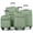 Light Green, variant on 4 Piece Expandable Softside Luggage Set 18 22 26 30 Inch TSA Lock Spinner Wheels