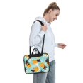 thumbnail image 7 of ZICANCN Laptop Case 15.6 inch, Tropical Orange Pineapple Work Shoulder Messenger Business Bag for Women and Men, 7 of 7