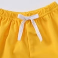 thumbnail image 5 of SDNall Toddler Swim Shorts Summer Children'S Casual Sports Shorts Solid Color Pants Big Children'S Rubber Waist Beach Pants Age:4-5 Years, 5 of 9