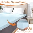 thumbnail image 3 of Surmatelas Taille Simple, 39 Pouces x 75 Pouces Pouces en Mousse à Mémoire de Forme Infusée de Gel - A-GE22115, 3 of 5