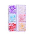 thumbnail image 3 of DUOYOU Flower Charms for Nails Nail Gems and Rhinestones Pearls Caviar Beads Kit with Transparent Box for Nail Art Beauty Halloween Christmas Gifts, 3 of 10